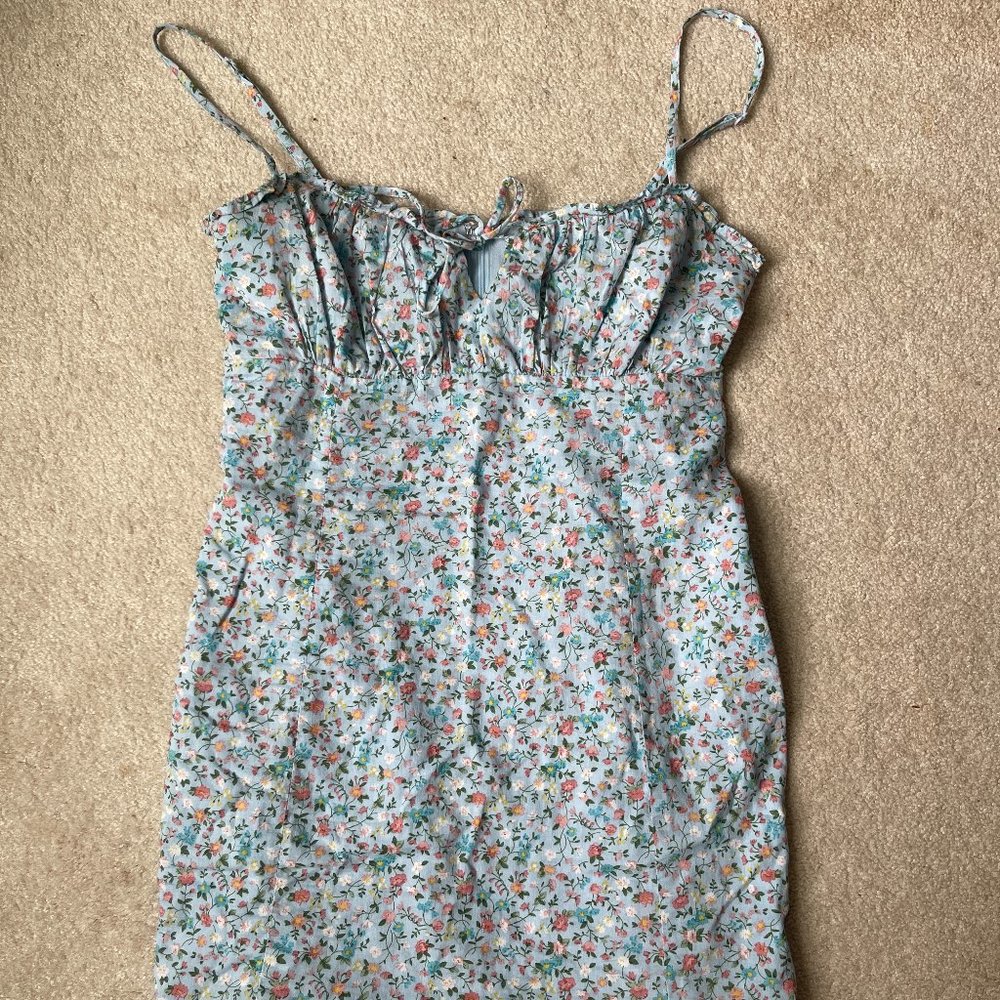 Sweet Pot Floral Mini Dress